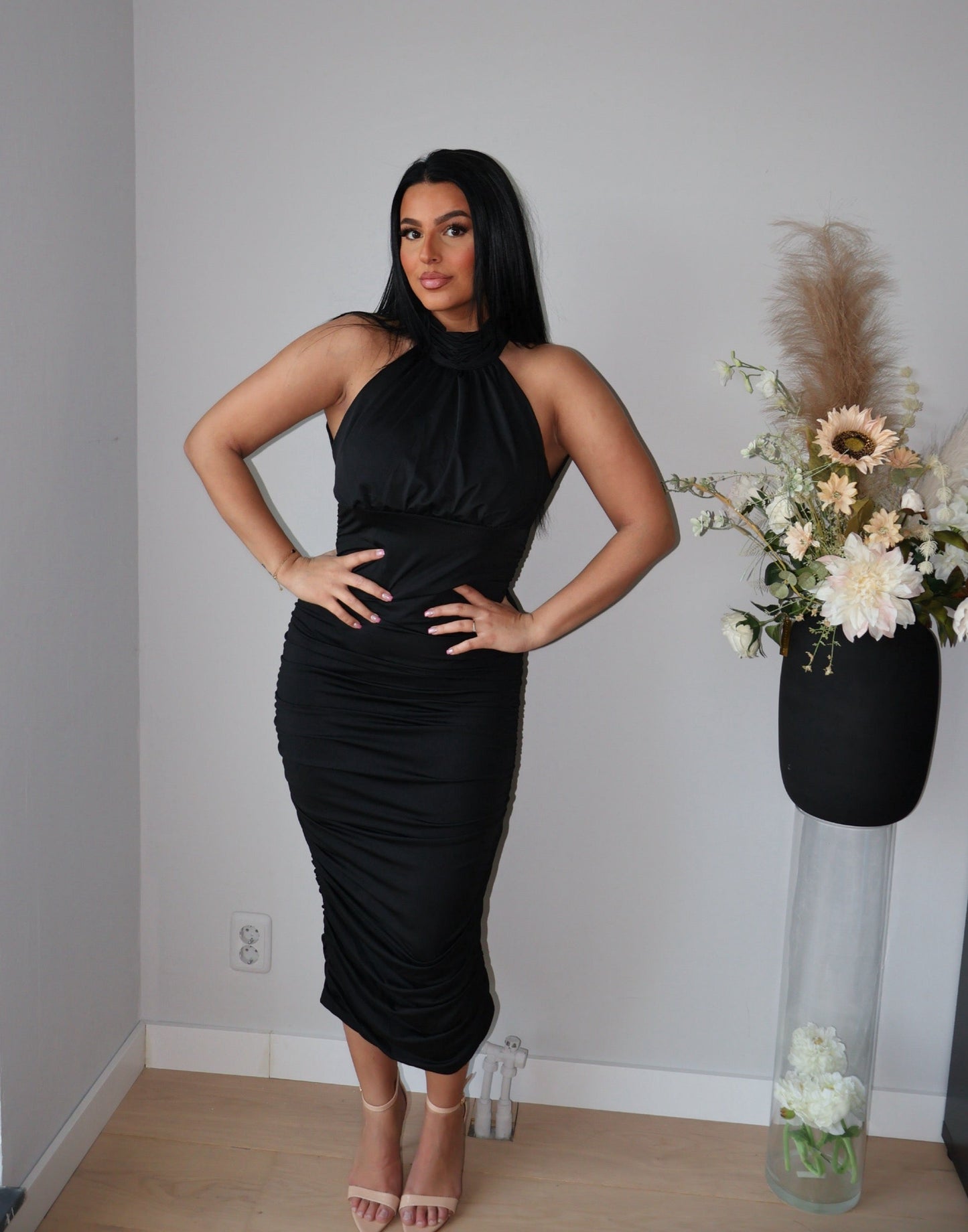 LOREN BODYCON DRESS BLACK